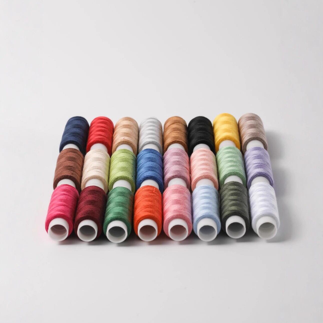 Home Sewing Thread Set Old Style Embroidery Needle And Thread Kit Clothing Repair DIY Handcraft Small Scroll Thread Bag