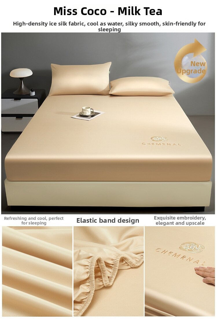 KAMONI | Summer Cooling Bamboo Fabric Fitted Bed Sheet