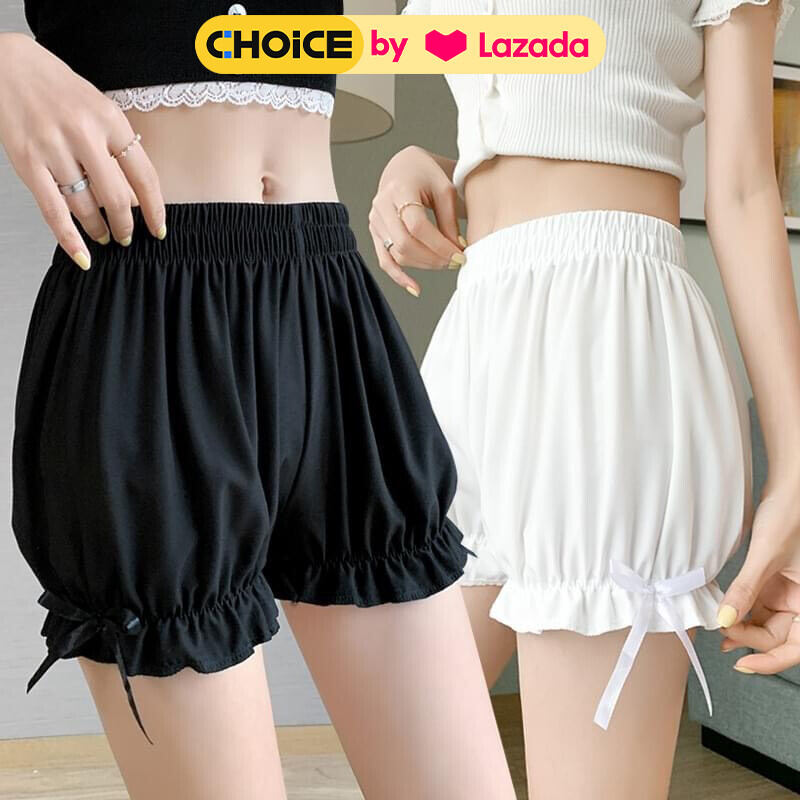 QUẦN SỌT TRÁI BÍ CHẤT KATE LỤA SIÊU DỄ THƯƠNG FREESIZE DƯỚI 65KG