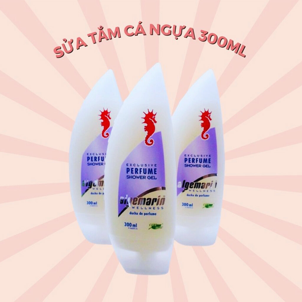 Sữa tắm cá ngựa 300ml algemarin.