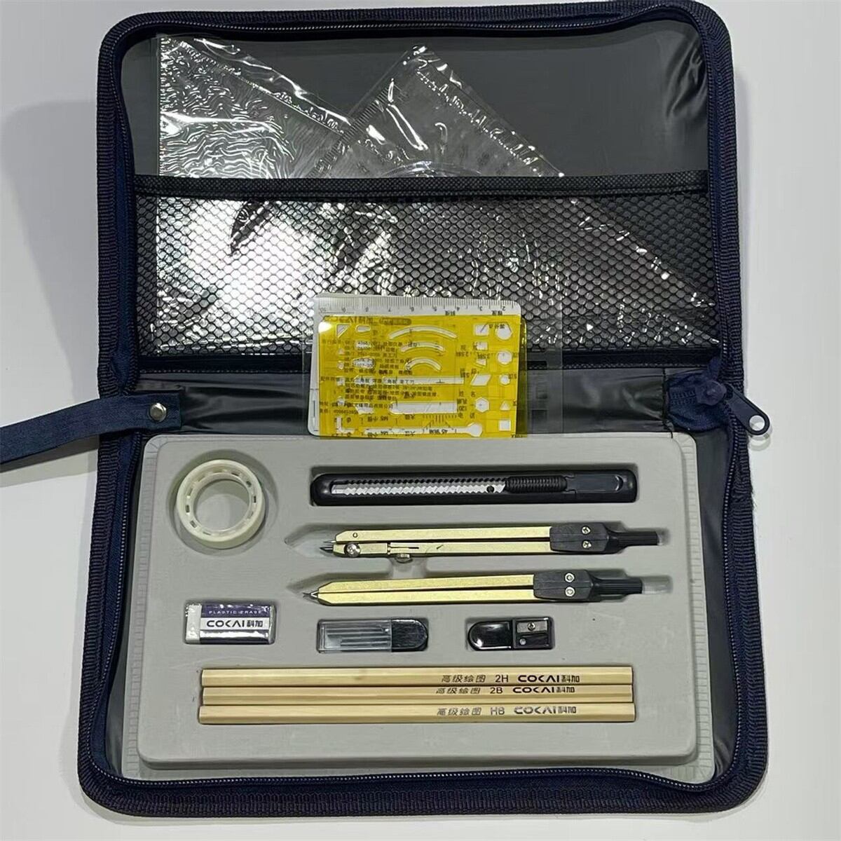 Multi-Functional A3 Drawing Board with Scale for Building Construction Civil Engineering Students Drawing And Mapping Tools Set