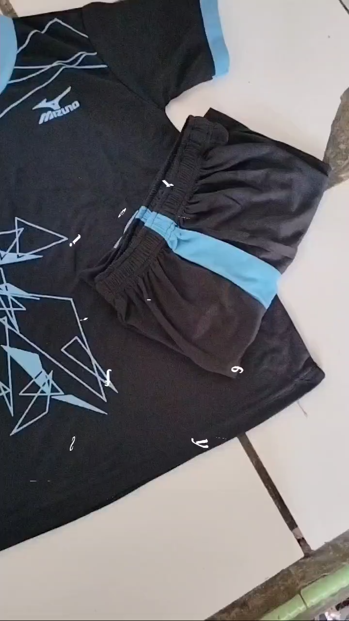 Paket 3 Pcs Jersey Futsal Anak Setelan Kaos Celana Junior Laki-laki