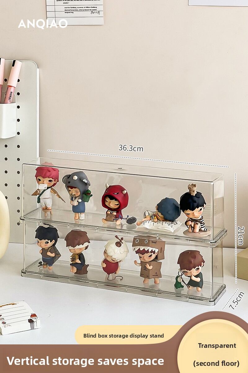 WEIAI | Transparent Dustproof Acrylic Display Box for Blind Box Collectibles