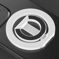 RQZN | Magnetic Dual-Sided Phone Stand with Ring Mount for Car Desk Fridge Gym