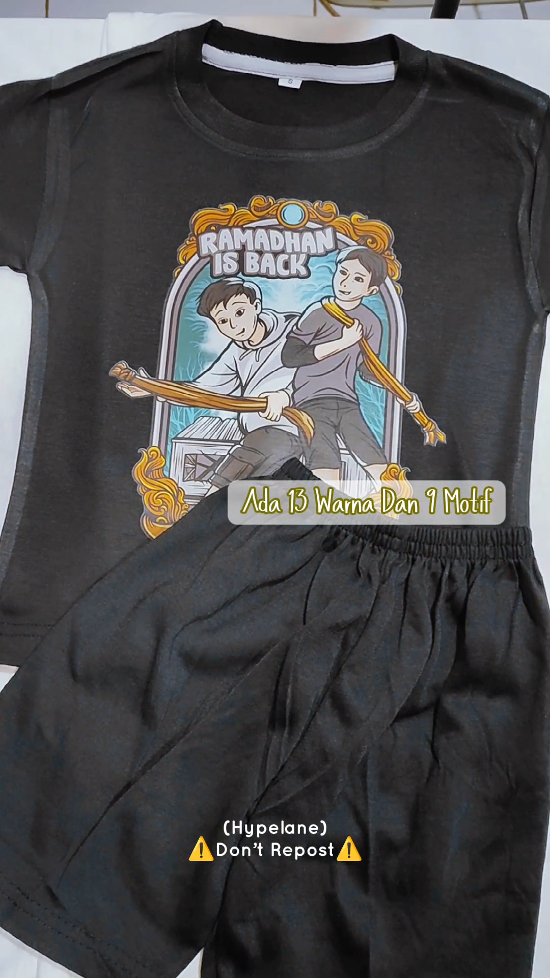 Baju Setelan Kaos Anak Ramadhan Race Anak Laki Laki Karakter Racing Lebaran Usia 1 - 10 Tahun - DTF