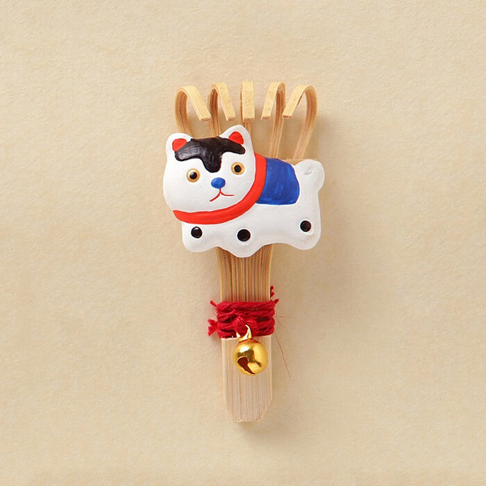 Japanese Style Wealth Attracting Cat Daruma Wish Granting Deer Bamboo Handcraft Desktop Decorations Gifts Lucky Charm Ornaments
