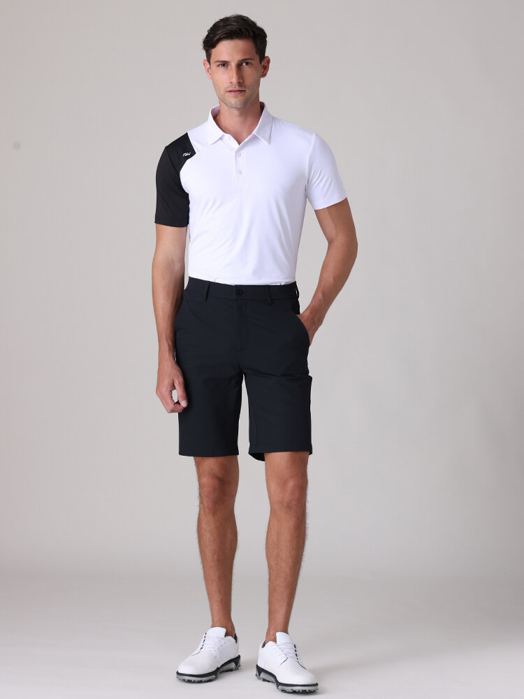 Yeni Golf Şortları Erkek Hızlı Kuruyan Nefes Alabilir Spor Golf Pantolonları Yaz Golf Giysileri Erkek Giyimi Düz Renk Orta Boy Şortlar