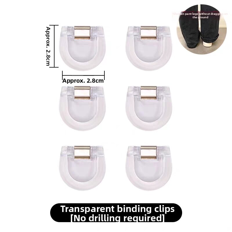 Invisible Leg Adjuster Clip Pant Shortening Fixator