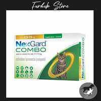 NEXGARD COMBO FOR CATS 3s spot-on solution for cats 2.5kg-7.5kg