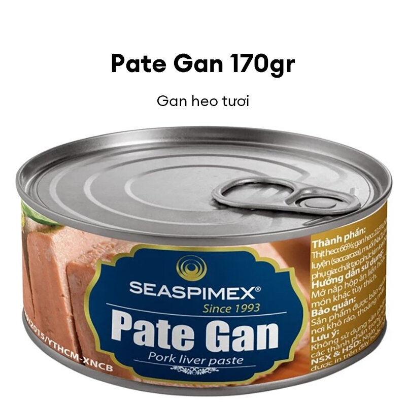 Pate Gan SEASPIMEX 170gr