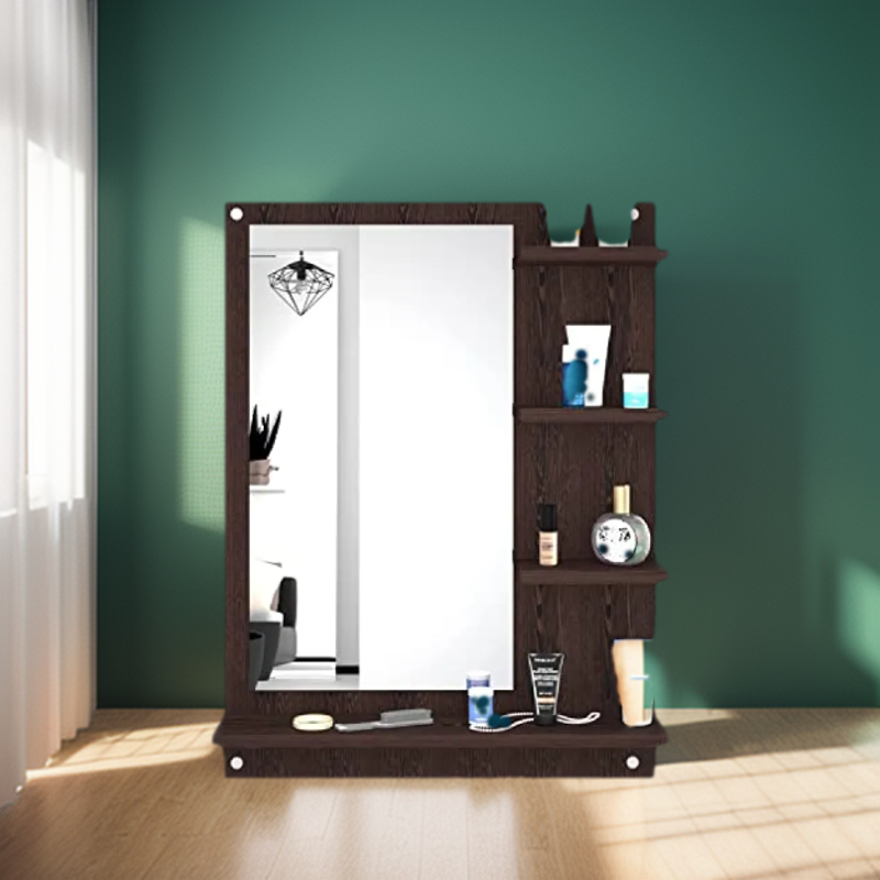 Fabulous DIY Wall Mounted Dressing Table / Wall Mirror With Shelf. 