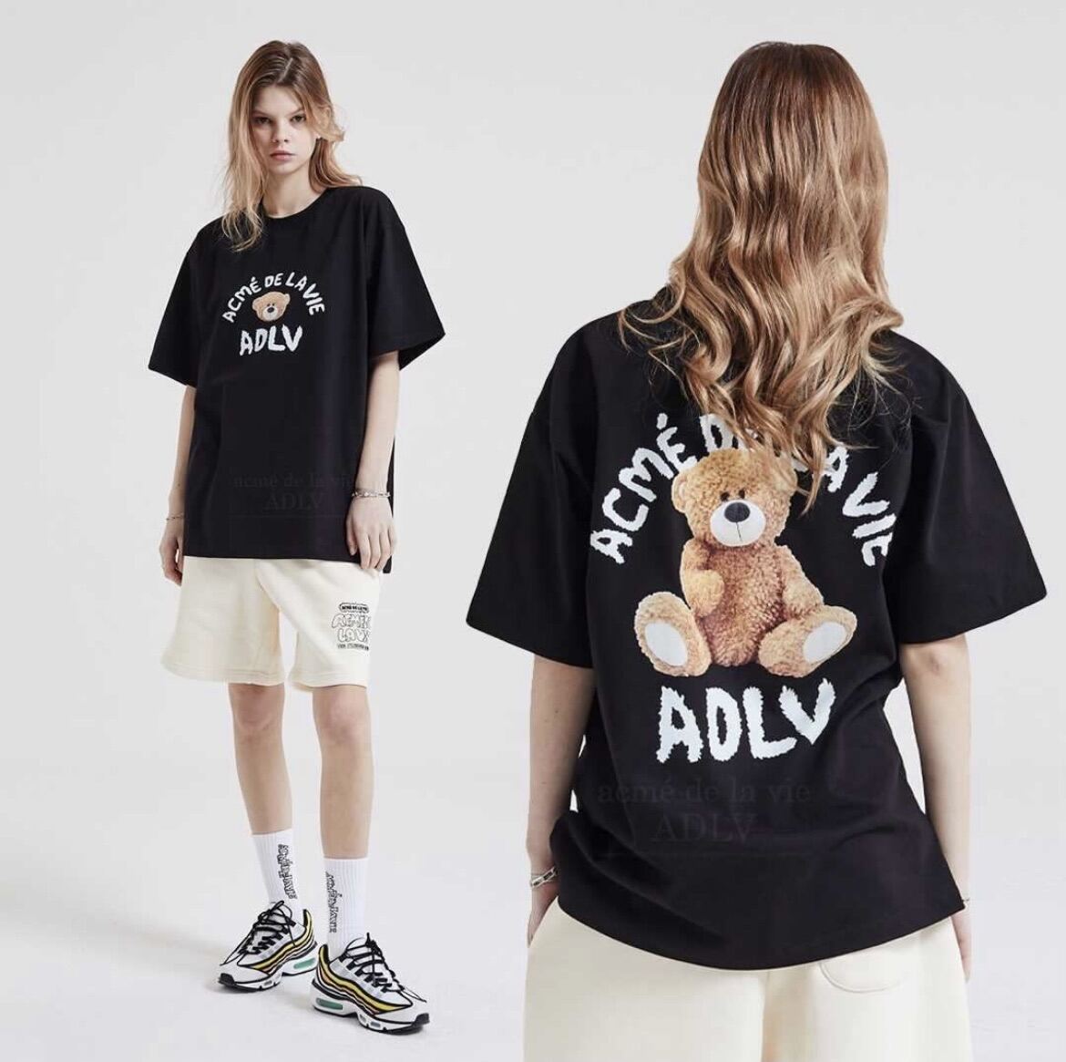 ADLV Korean label t shirt | Lazada Singapore