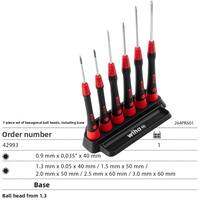 Wiha | Precision Hex Key Screwdriver 0.7/0.9/1.3/1.5/2MM