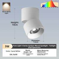 NVC | LED Foldable No-Hole Downlight Ceiling Light