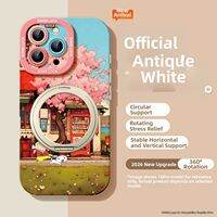 Orange shine | High-end with Strap Phone Case For iPhone 17 Pro Max 16 Pro 15 14 Plus 13 11 17 Air