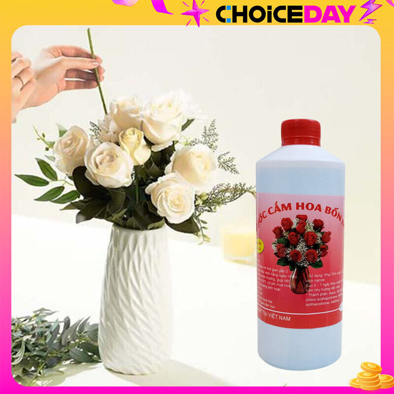 Nước dưỡng hoa, cắm hoa giữ hoa tươi lâu suốt 14 ngày chai 400ml