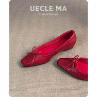 MASHUJIA | Super Soft French Style Height Increasing Ballet Flats