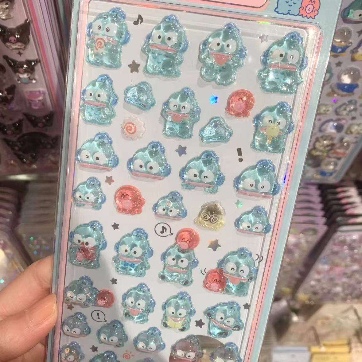 Cinnamoroll My Melody 3D Decal Cell Phone Stickers
