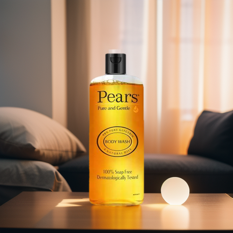 Pears Body Wash Gentle Care Cleanser for Soft and Smooth Skin. 
