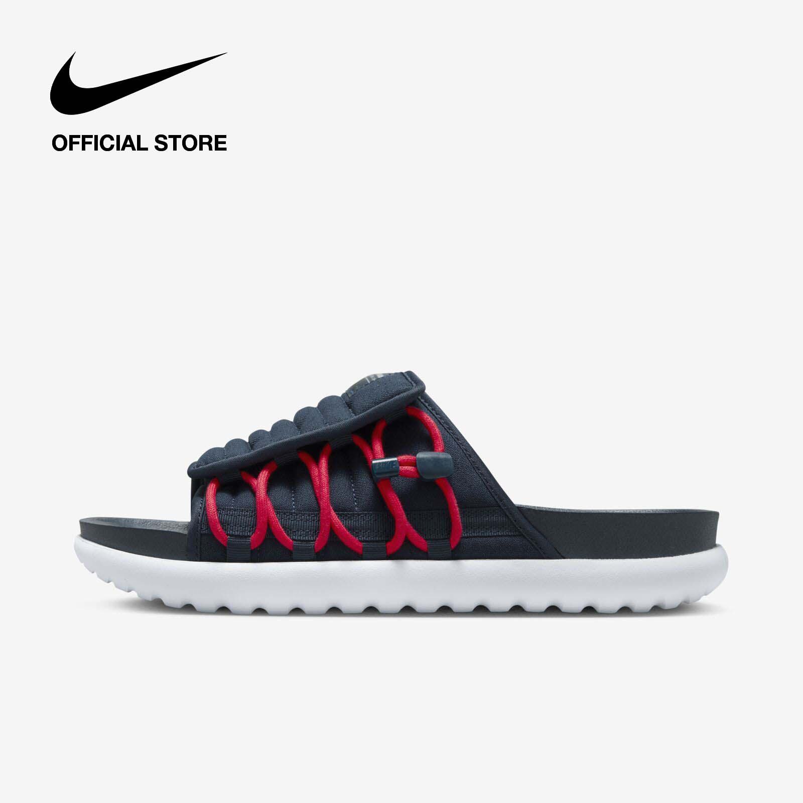 Red nike mens on sale slides