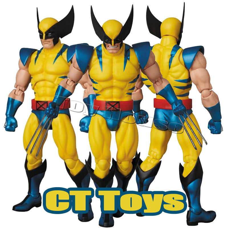 Ct Toy Mafex Wolverine Action Figure X-Men Anime Figurine Model