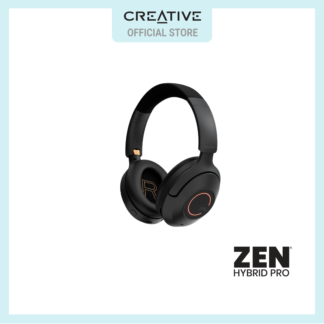 Creative Zen Hybrid Pro Wireless Over-ear Headphones with 100