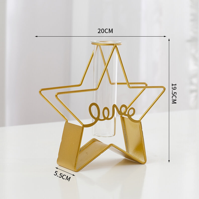 Luxury Home Decorative Hydroponic Flower Vase