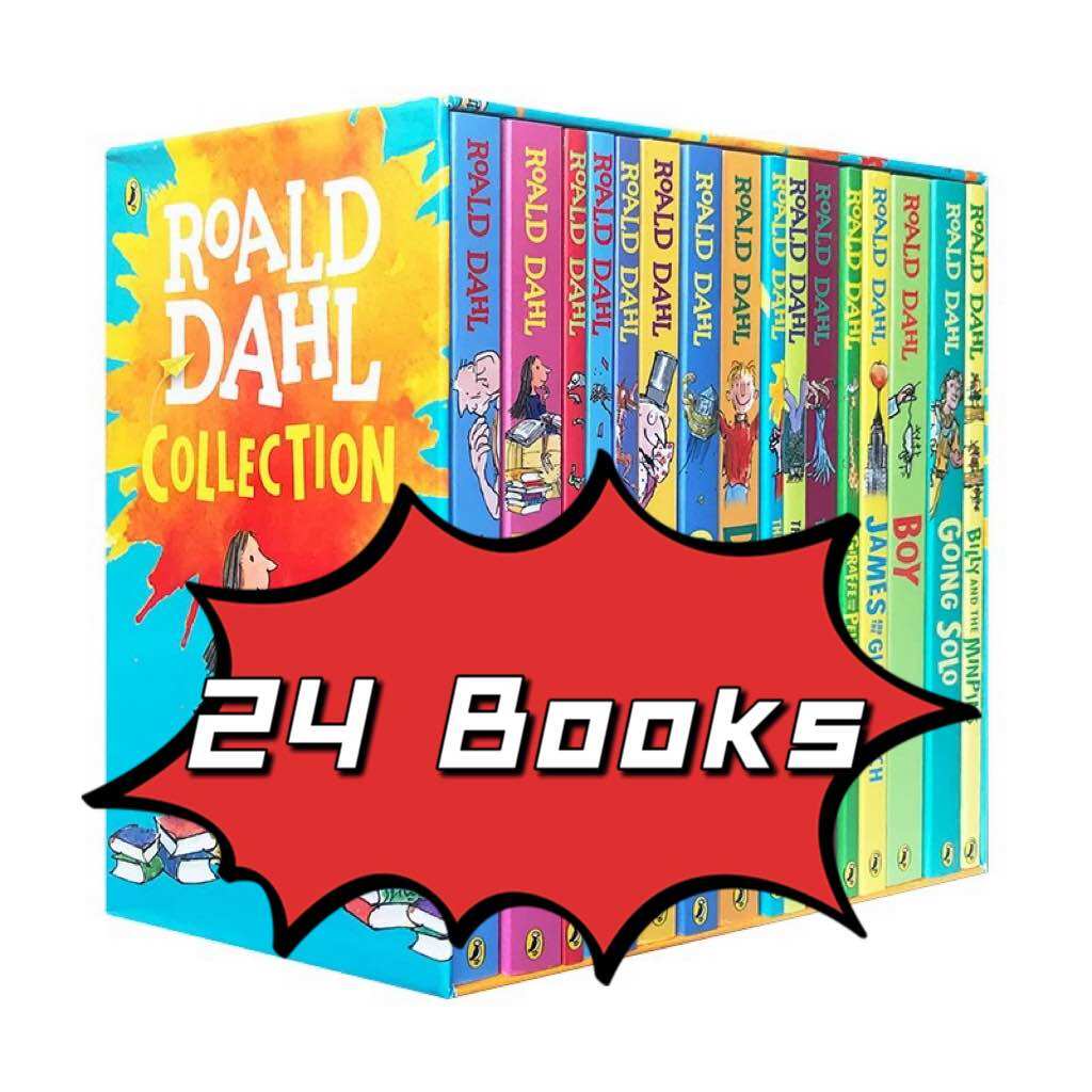 Roald Dahl 24 books box set | Lazada Singapore