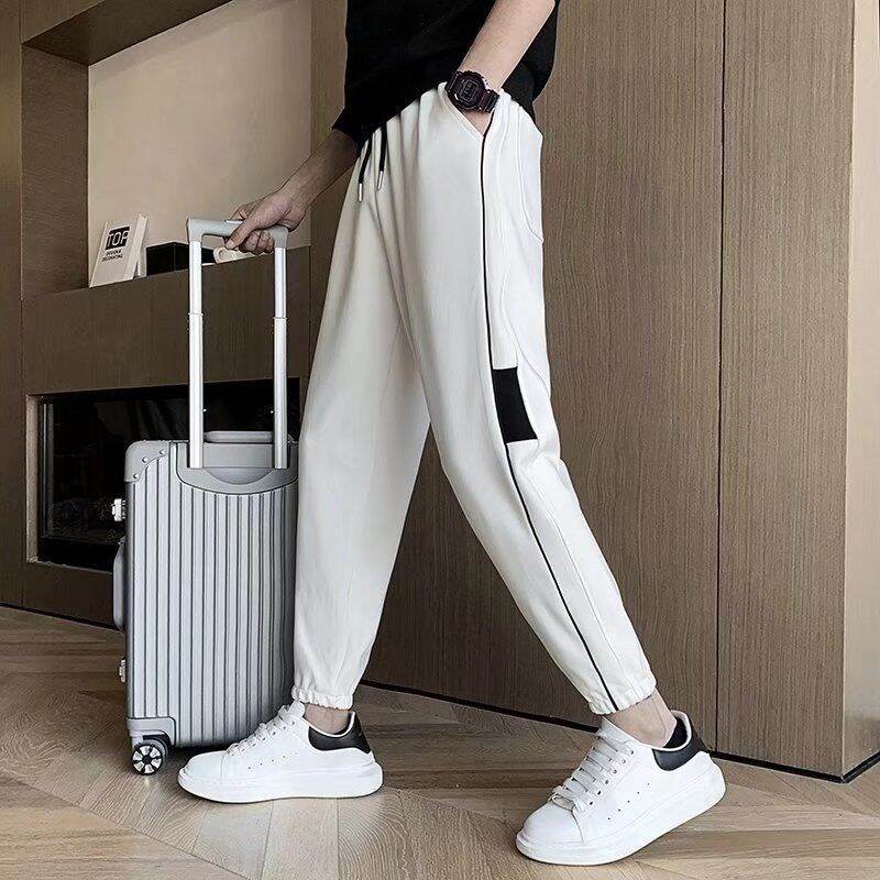 White on sale sweatpants mens