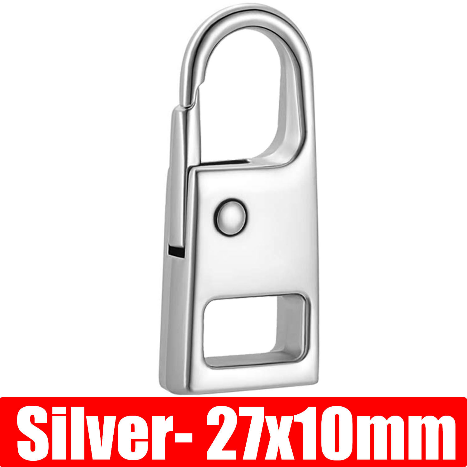 1-20PCS Zipper Pull Replacement Repair Kit Metal Zipper Slider Handle Fixer Detachable Head Pull Tab for Luggage Backpack Coat