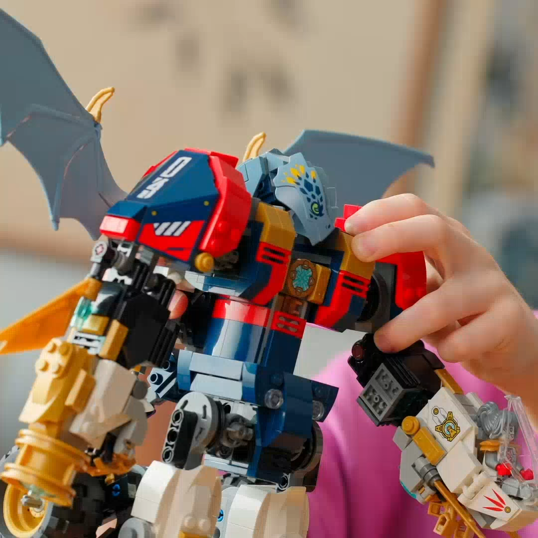 LEGO NINJAGO 71834 Zane's Ultra Combiner Mech Building Set Toys