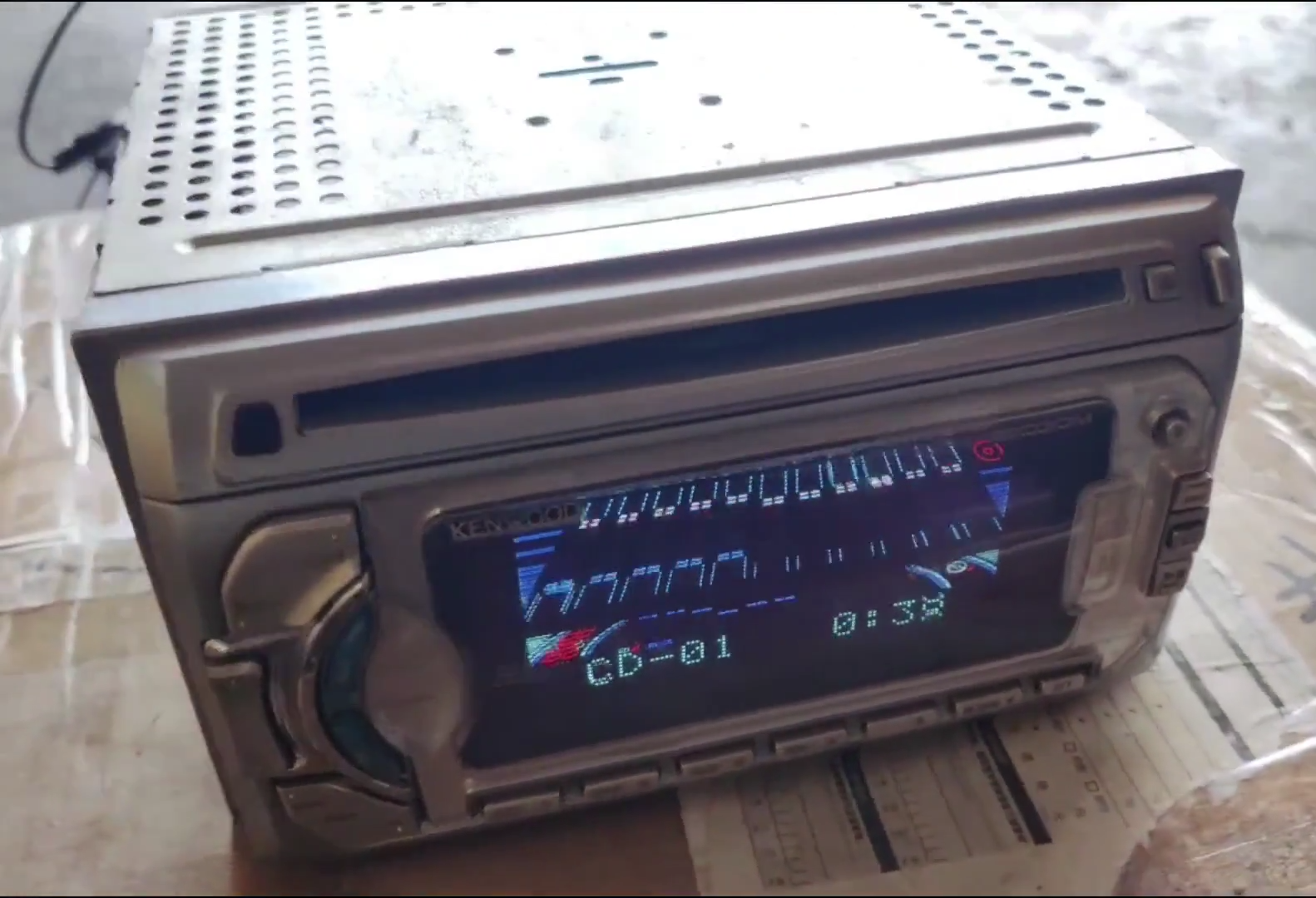 USED KENWOOD DPX-5200M CD MD RECEIVER FM90.0 Accessories