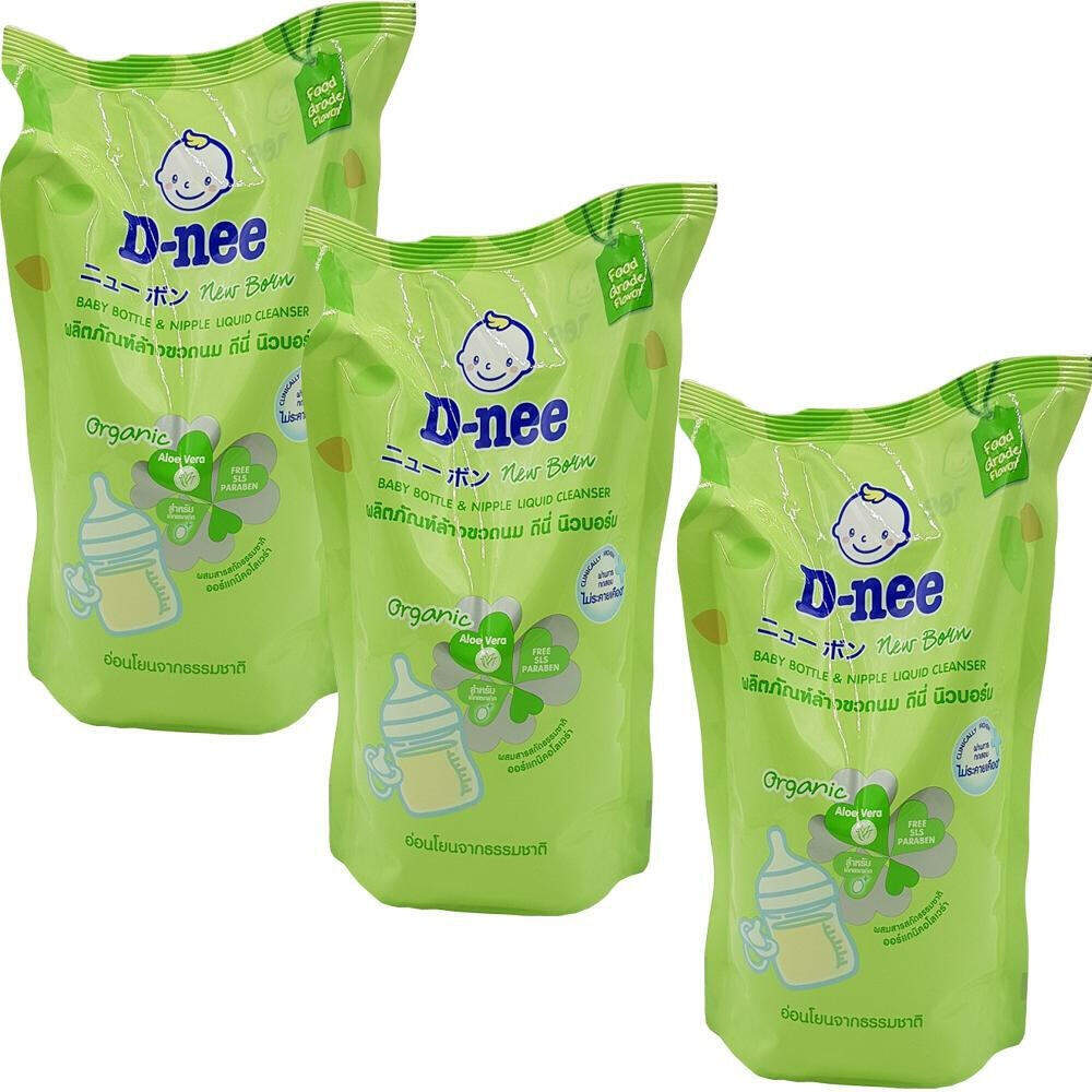 Nước rửa bình sữa D-nee Organic 550 ML