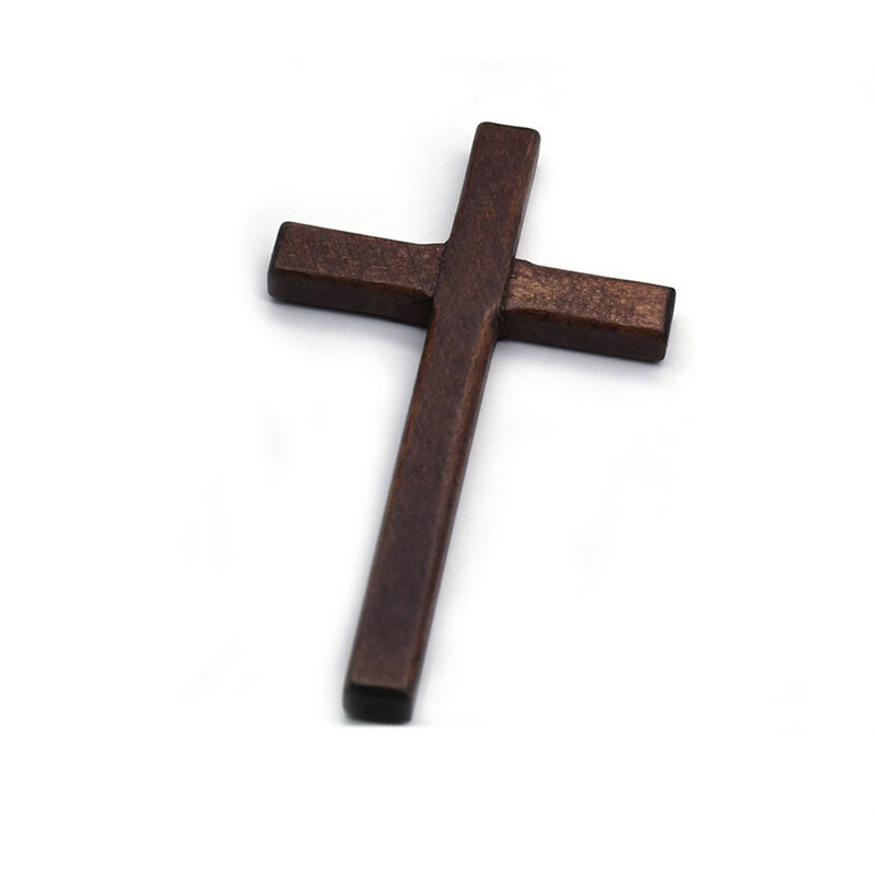 1PCS Christian Wooden Cross 12cm(4.7in) Hanging Wall Large Long Crucifix