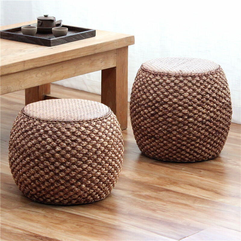 rattan garden stool