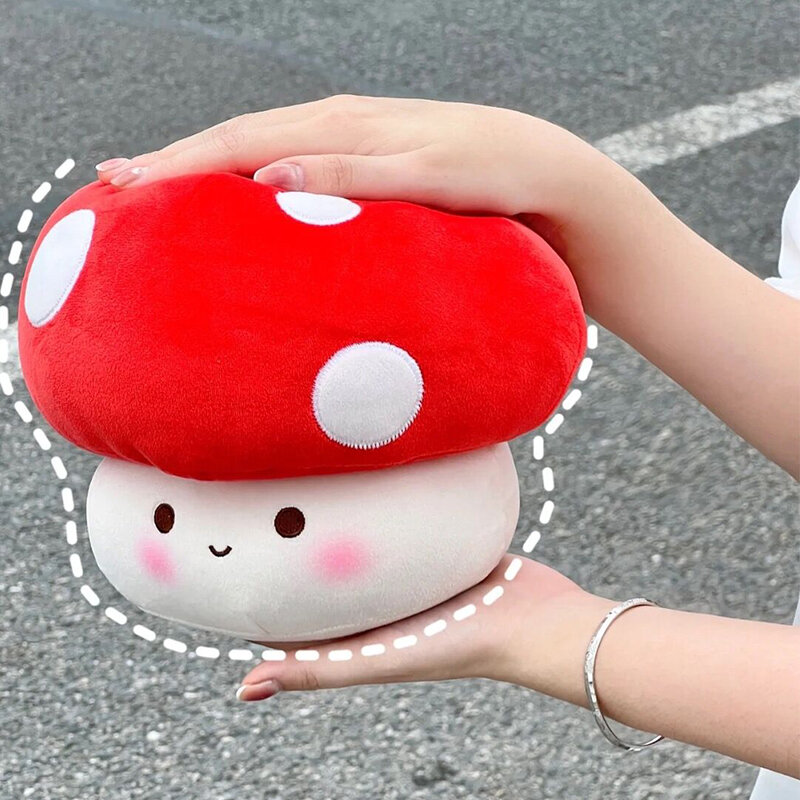 green mushroom plush