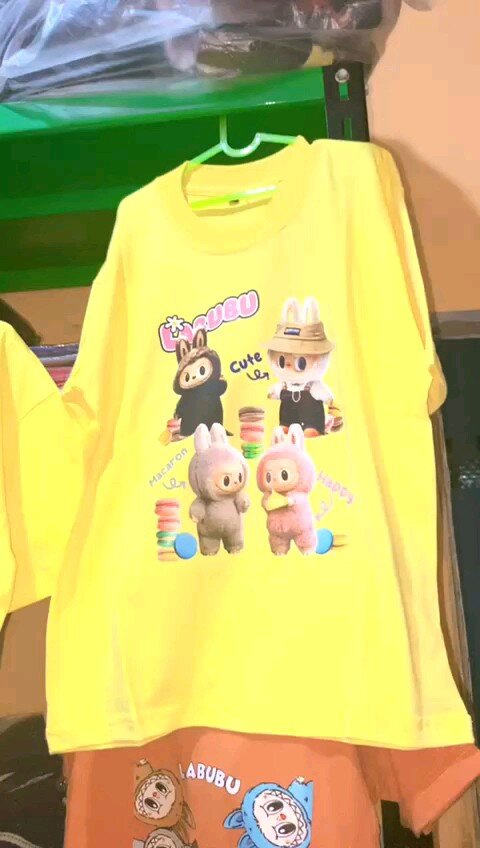 KAOS ANAK LABUBU TERBARU 1-12th