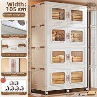 XINGYOU | Easy-Assembly Multi-Layer Foldable Plastic Storage Cabinet