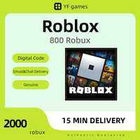 Roblox 2000 Robux Digital Gift Card/Code 2000R E-Voucher Evoucher 【24/7 Email&Chat Delivery】Digital goods