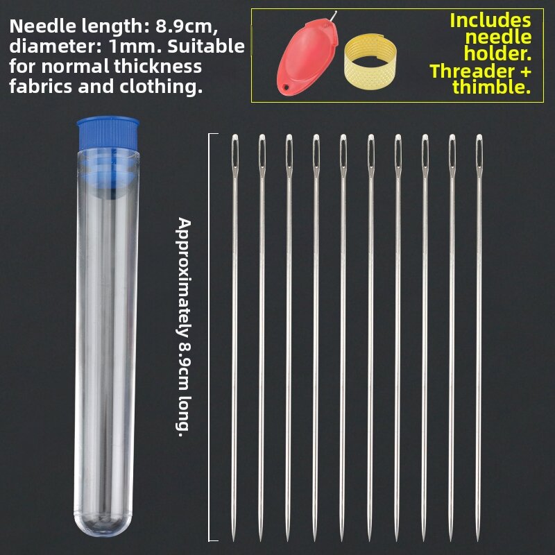 MEISITEKEKE | Large Hole Big Size Hand Sewing Needle