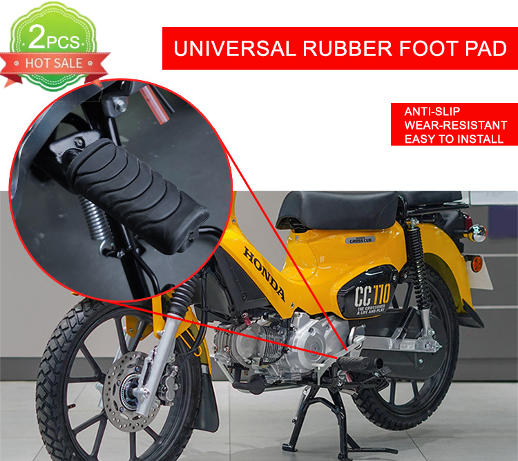 KC Footstep Motor Honda Beat Vario Yamaha | Footstep Motor Honda | Aksesoris Motor | COD Harga 8,900 rupiah*Gratis Ongkir