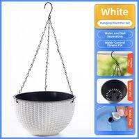 FEIZHUXIANSEN | Hanging Planters Self-watering Plastics