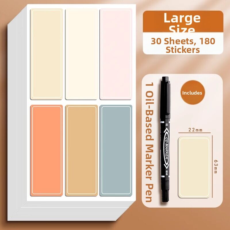 Colorful Waterproof Self-adhesive Label