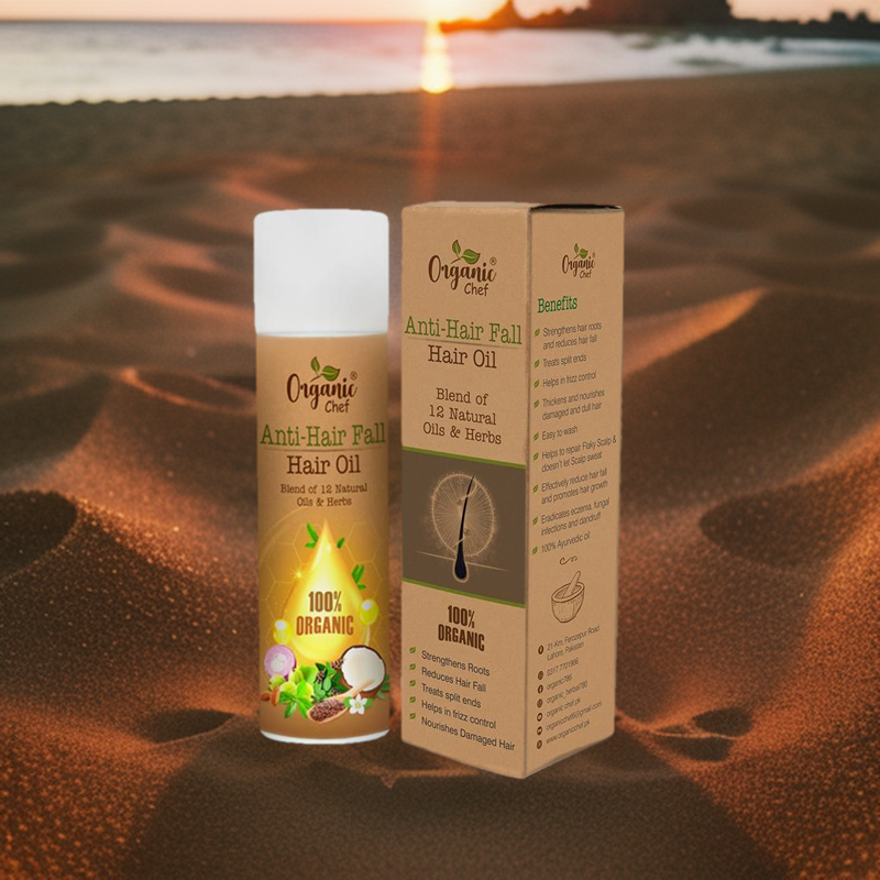 Organic Aura Anti-Hair Fall Oil. 