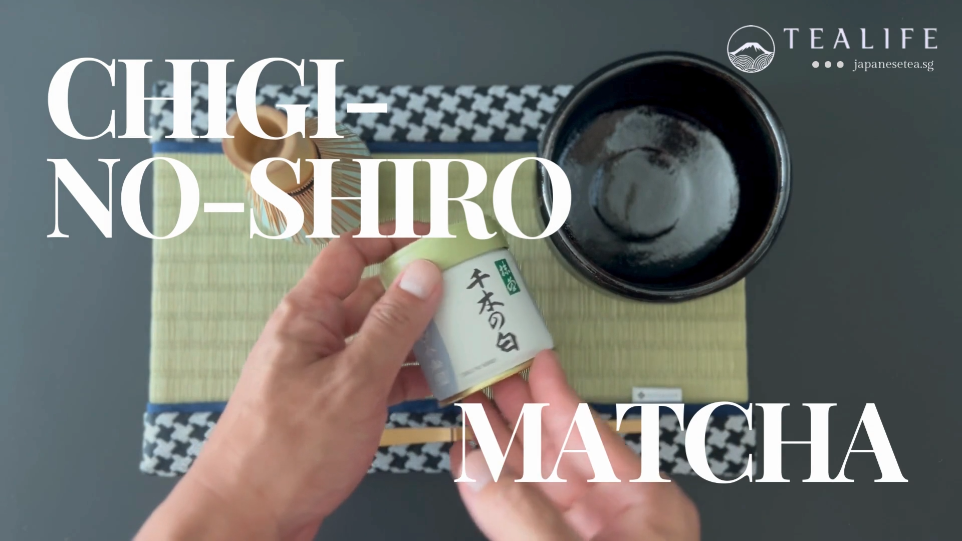 Matcha Powder Chigi-no-shiro 40g from Marukyu Koyamaen - Ceremonial Grade Authentic Japanese Uji Matcha Powder made in Kyoto, Japan