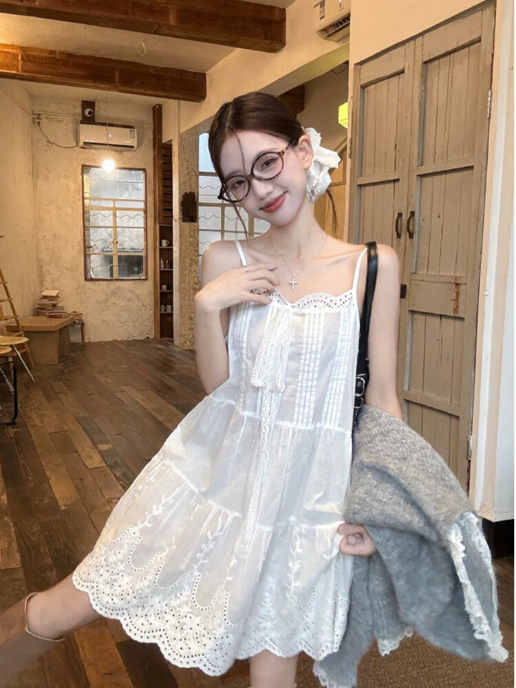 Shop Korean Lace Dress at Better Price Online | Lazada Singapore