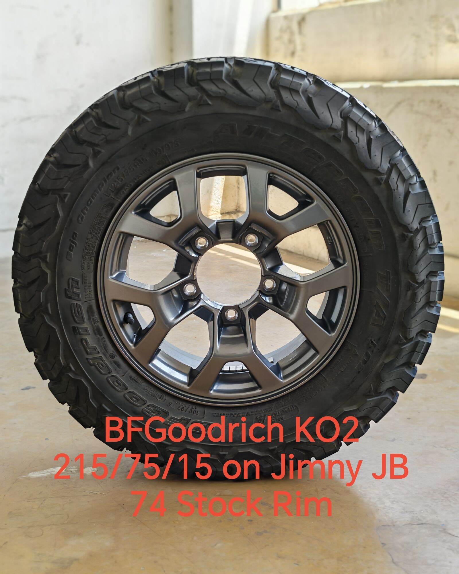 Bfgoodrich Ko2 All Terrain Tyre For Suzuki Jimny & Classic