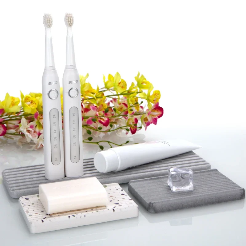 Mi Pod Wash Basin Diatom Ooze Soap Holder Toilet Diatomite Absorbent Soap Mat Bathroom Toothbrush Pad Soap Dish