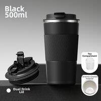 Vanow | Large Capacity Travel Coffee Mug Ceramic Lining