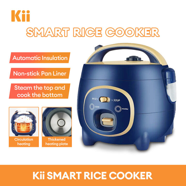 Kii Mini Multifunction Smart Electric Rice Cooker 1.8L Portable 24
